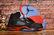 Load image into Gallery viewer, Nike Jordan 5 Back Red Sneakers