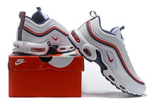 Load image into Gallery viewer, Nike Air Max 97 Plus Sneaker  Men's White Red Navy