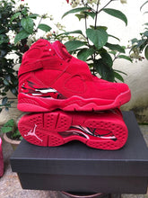Load image into Gallery viewer, Nike Jordan 8 Engraved RED Men's Sneakers