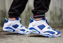 Load image into Gallery viewer, Air Jordan 6th White/Blue