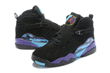 Load image into Gallery viewer, Nike Jordan 8 Men's Sneakers Black Purple