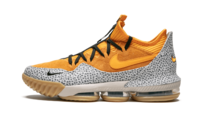 Load image into Gallery viewer, Nike Lebron XVI Low AC KUMQUAT/KUMQUAT-BLACK