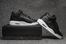 Load image into Gallery viewer, Nike Air Jordan III Retro Black White